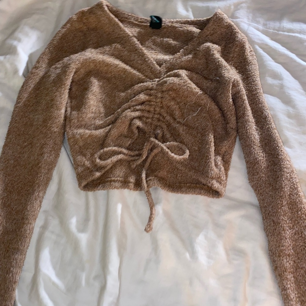 Cropped sweater